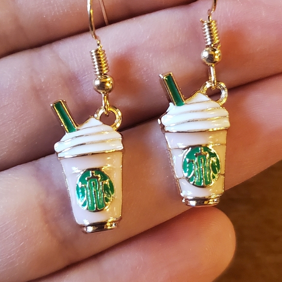 Jewelry - NWOT Starbucks Frappuccino Earrings